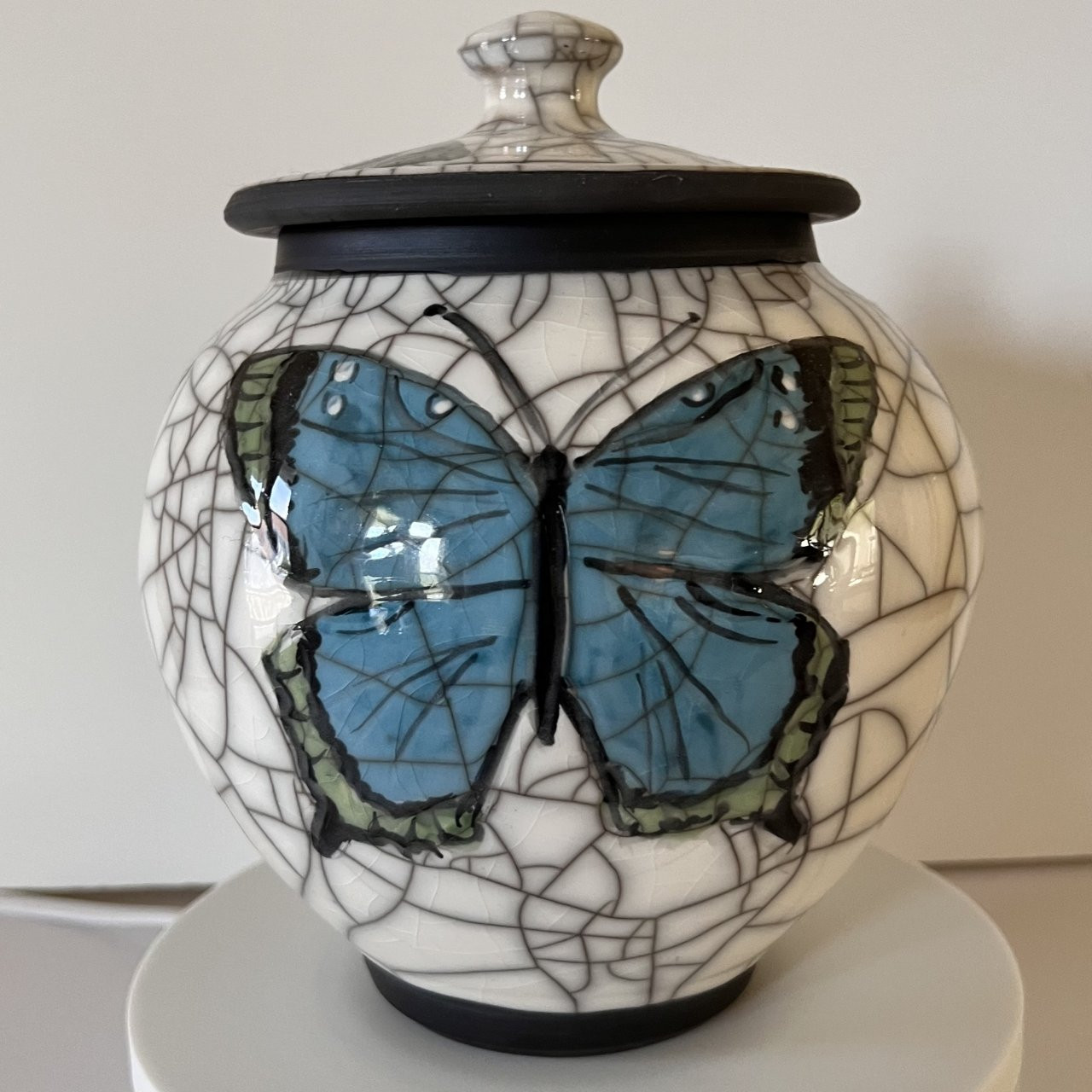 Butterfly Ceramic Cremation Urn